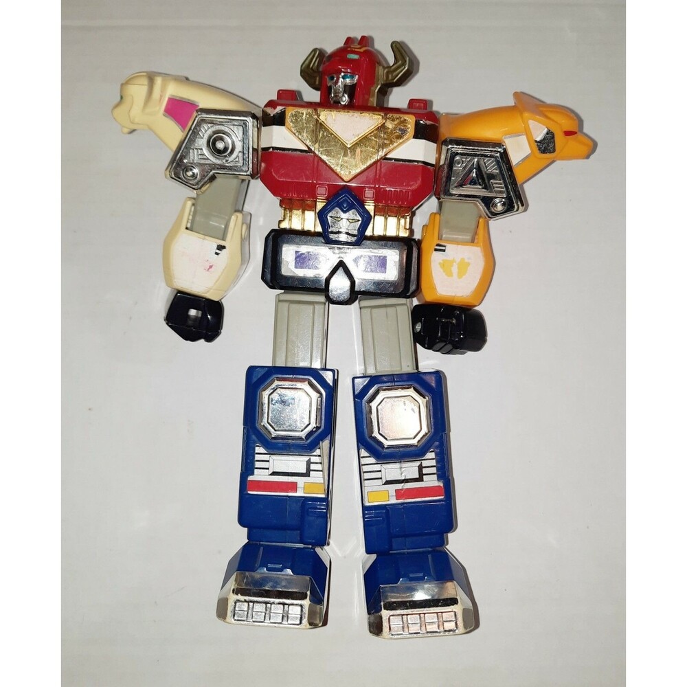 Vintage Bandai 1998 Power Rangers Deluxe Lost Galaxy Megazord Robot Transfomer